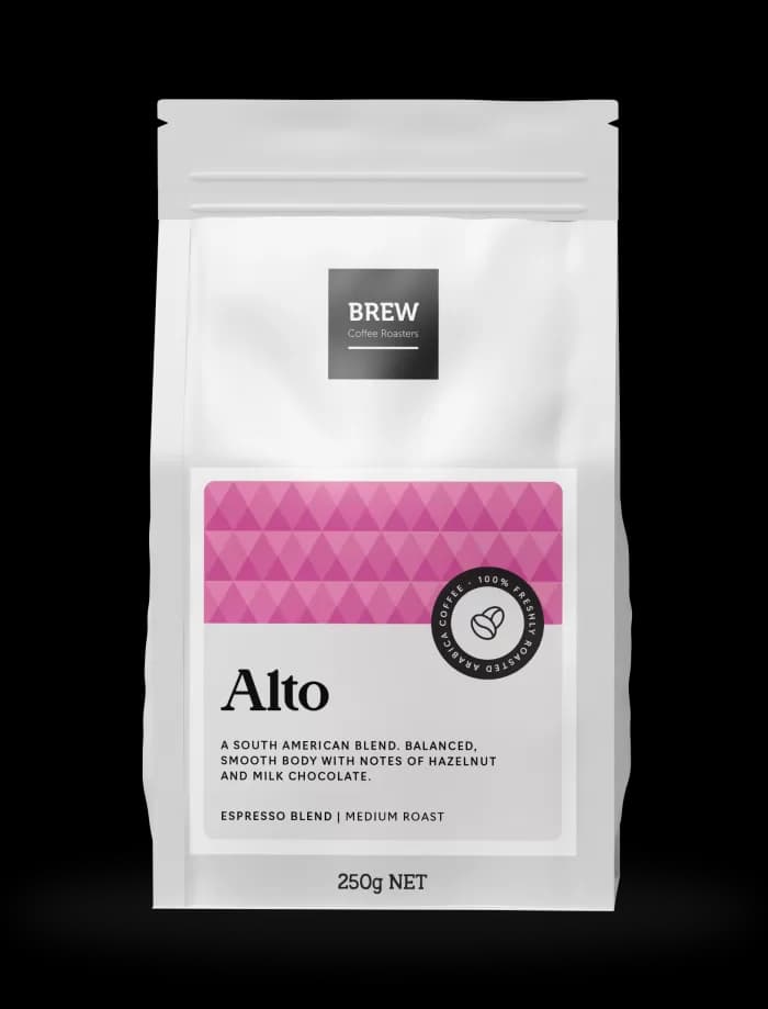 Alto, roasted by Brew Coffee Roasters
