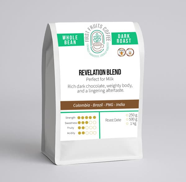 Revelation Blend, roasted by First Fruits