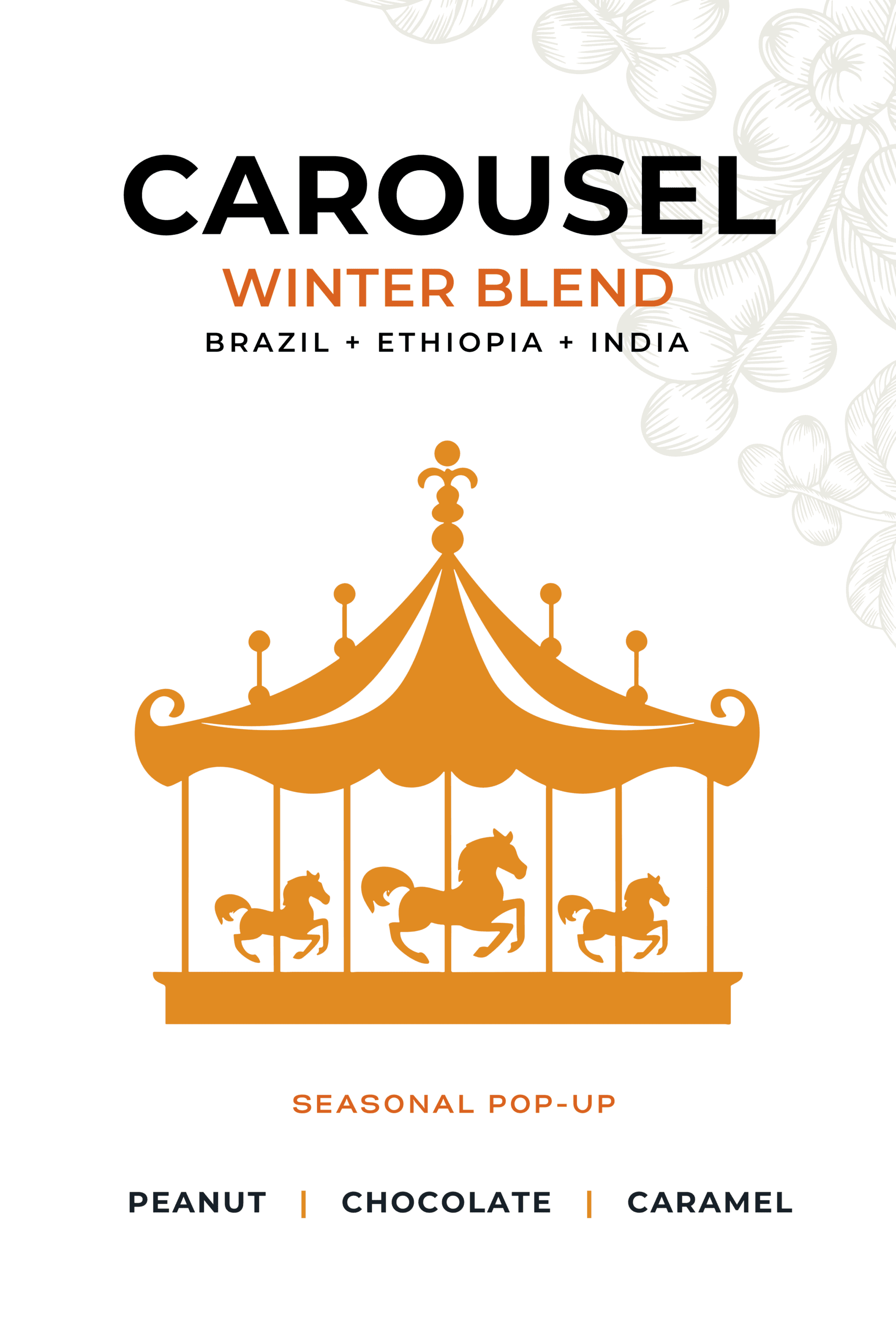 Carousel Winter, roasted by Patio Coffee Roasters