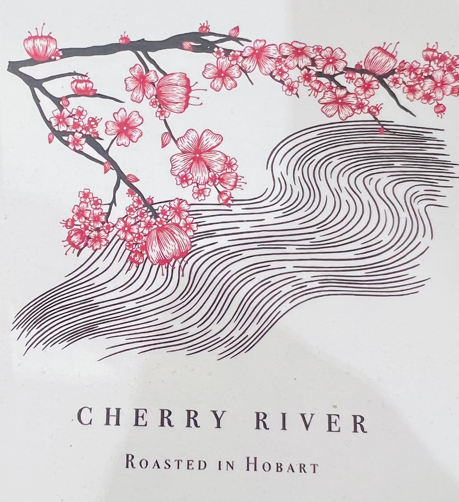 Cherry River, roasted by Tasmanian Coffee Roasters