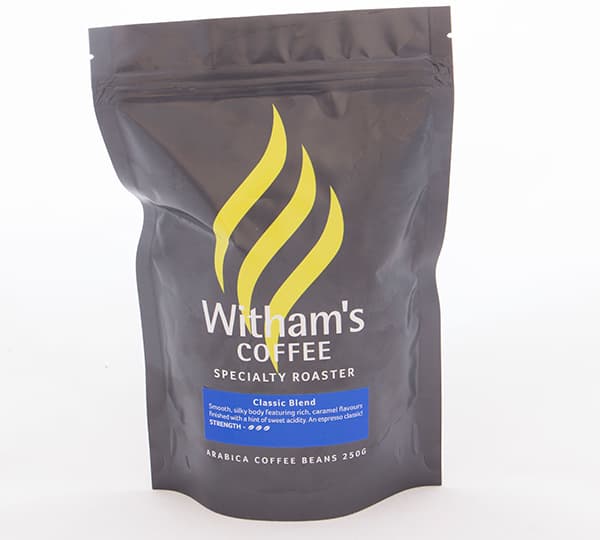 Classic Blend, roasted by Witham’s Coffee