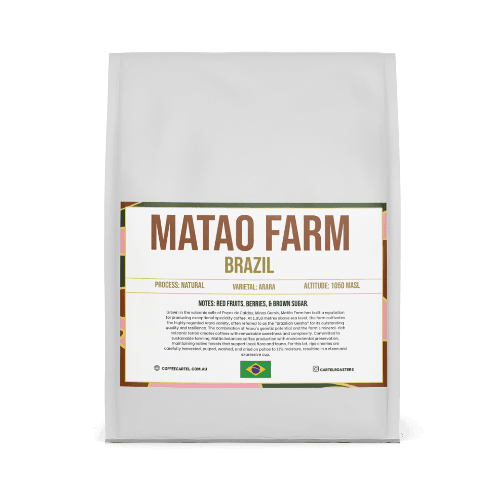 Matão Farm, roasted by Handpickers