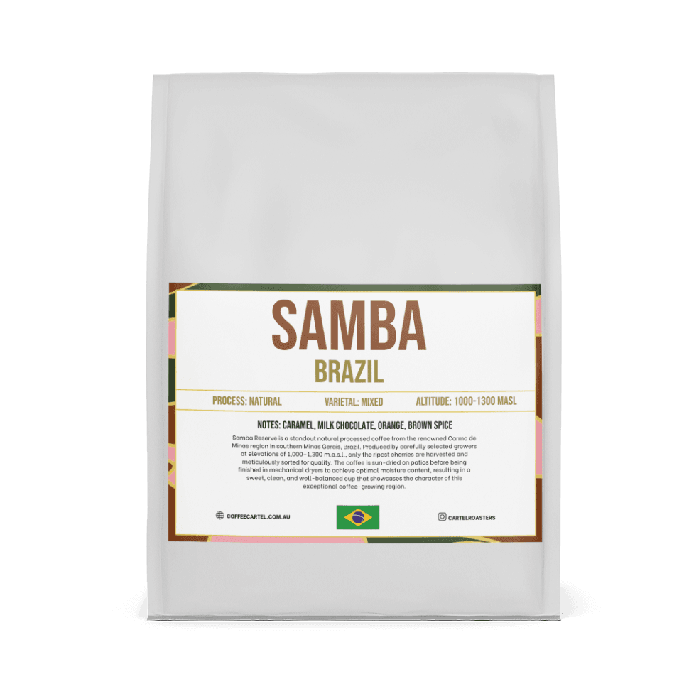Samba Reserve, roasted by Handpickers