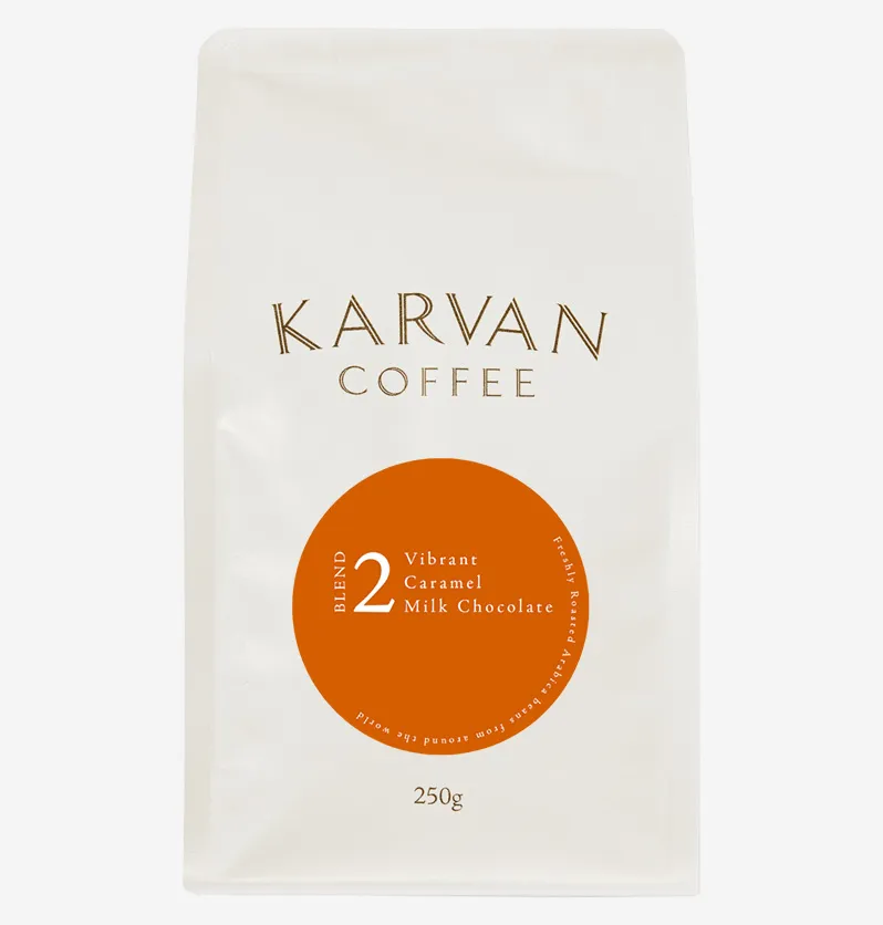 Blend 2, roasted by Leaf Bean Machine